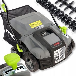 AERATOR WERTYKULATOR ELEKTRYCZNY 2000W KOSZ DWA WAŁKI 2w1 NAC SCE200-40-W